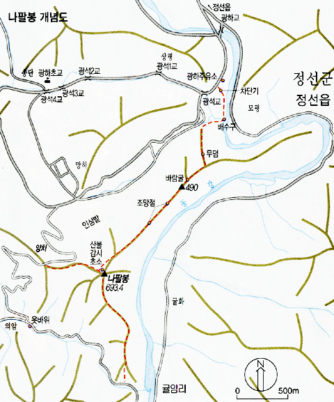 [동강 명산 코스가이드 | 나팔봉] 정선군 개설 후 많은 산행객 찾는 조망길 < Season Special < 테마산행 < 기사본문 - 월간산 [동강 명산... 