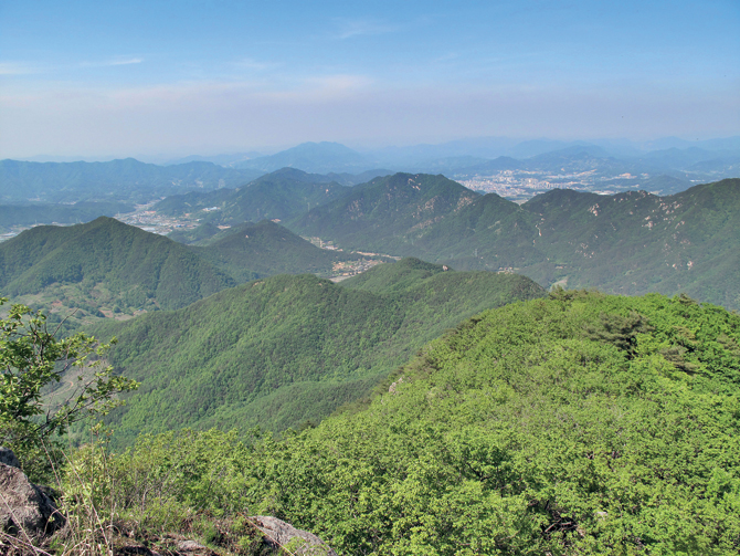 [특별부록지도 코스가이드 | 금산 서대산] 대전, 금산, 옥천 조망... 코스가이드 | 금산 서대산] 대전, 금산, 옥천 조망 일품의 충남 최고봉