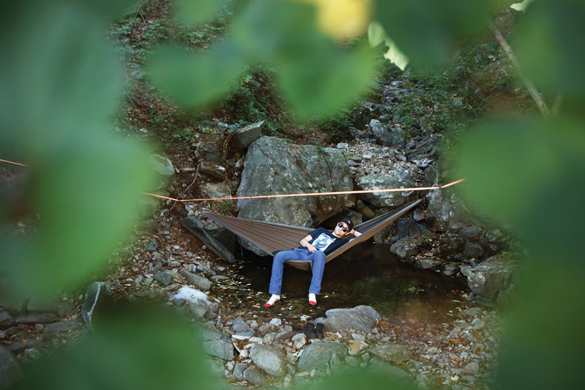 [Gear Laboratory Hammock] 매달리는 편안함에 빠지면 헤어 나오기 어렵다!
