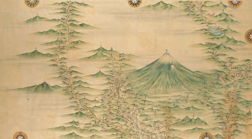 ‘대일본연해여지전도’ < 마운틴뉴스 < 산사람&산뉴스 < 기사본문... 고지도이야기 66 |  이노도] 일본 최초의 실측지도 ‘대일본연해여지전도’