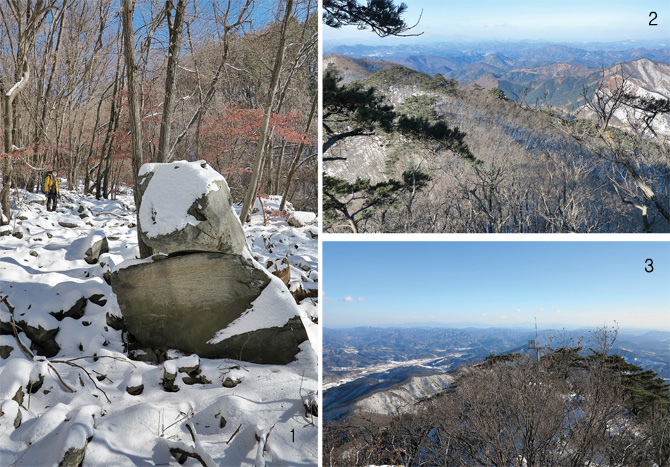 용문산~송이재봉~금물산 성지봉 한강기맥 펼쳐지는 조망 일품 < Season... 도일봉] 용문산~송이재봉~금물산 성지봉 한강기맥 펼쳐지는 조망 일품