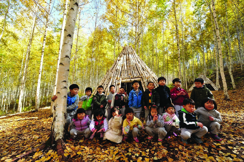 유아들도 숲체험을 미리 경험하면 훨씬 사회성이 발달하고 적극성을 띠는 것으로 조사됐다.
