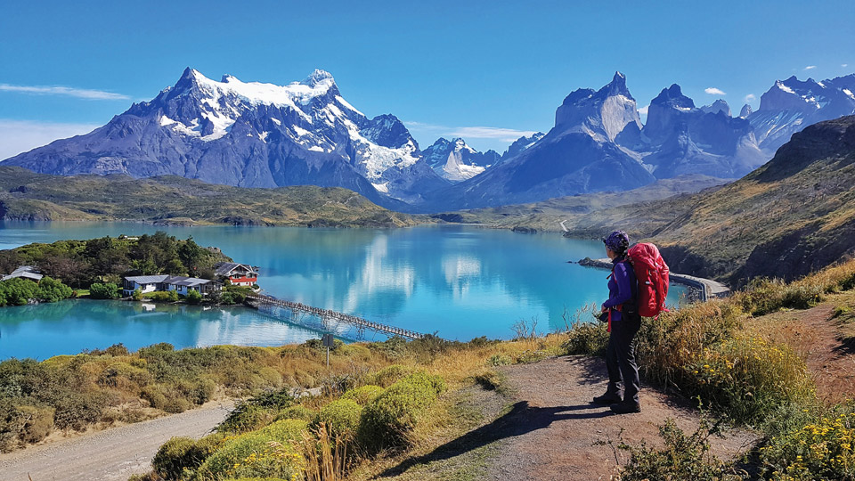 파타고니아. 서쪽은 칠레. 남쪽은 아르헨티나 땅이다.
