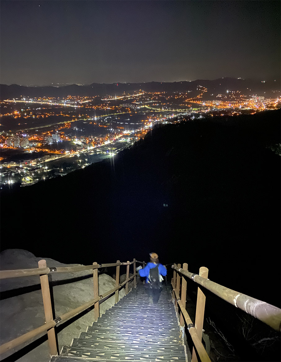 [파워우먼 한북정맥 종주 28] 뭐지? 이 싸~한 느낌은… 아뿔싸, 지도와 반대로 갔다